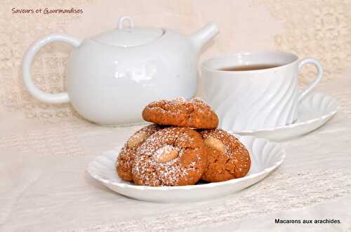 Macarons aux cacahuètes, recette algérienne.