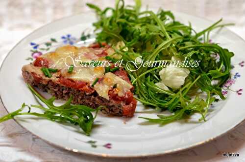 Meatzza ou Pizza Viande de Nigella.