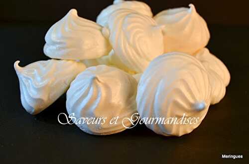 Meringues à la Vanille.