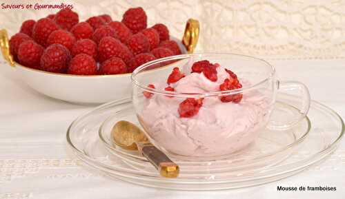  Mousse de Framboises