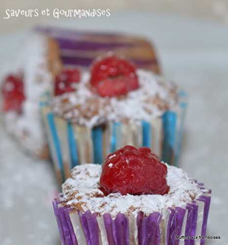 Muffins aux Framboises.