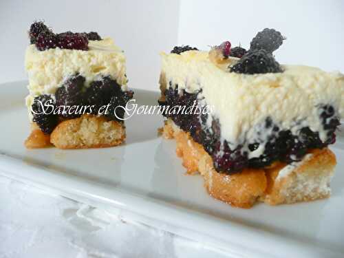 Mûrier Façon Tiramisu.