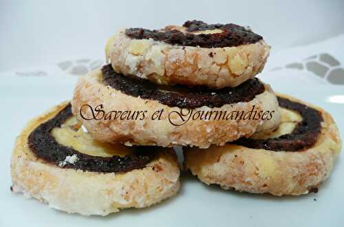 Palmiers au Chocolat.