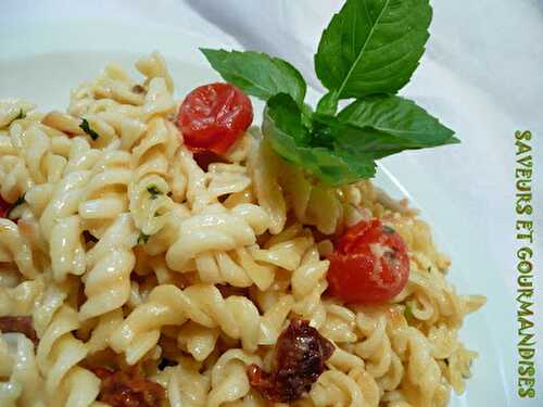 Pâtotto aux 2 tomates, basilic et parmesan.