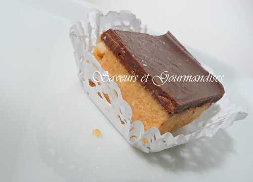 Petits gâteaux  au Beurre d’Arachide.  Peanut  Butter Squares.