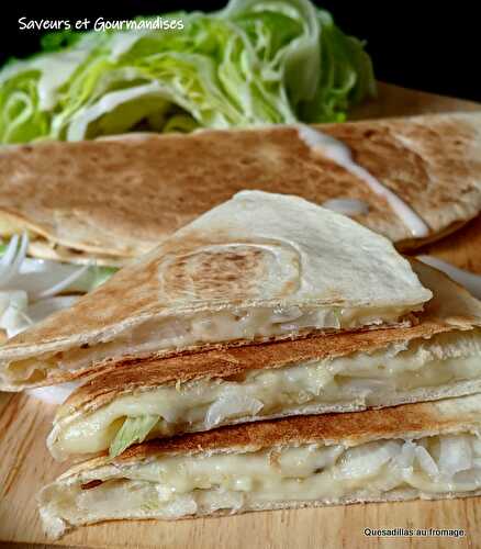 Quesadillas au Fromage.