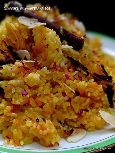    Riz persan. Persian rice.