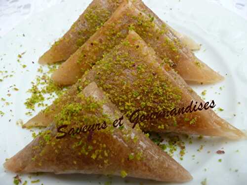 Samsas aux Amandes.