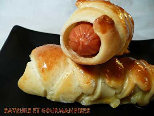 Sausage cheese rolls.