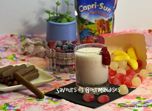 Smoothie Lacté au Capri-Sun.