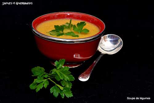 Soupe aux légumes avec ou sans Companion.