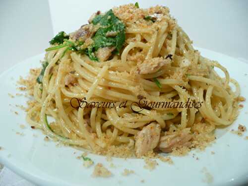 Spaghettis à la Sardine façon Gordon Ramsay..