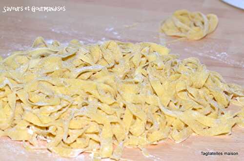 Tagliatelles Maison (recette de Giada De Lorentiis).