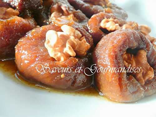 Tajine  de Figues Sèches  aux  Noix et à l'agneau.