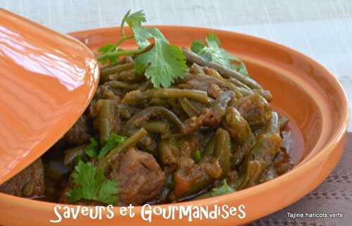 Tajine de  Haricots Verts. 