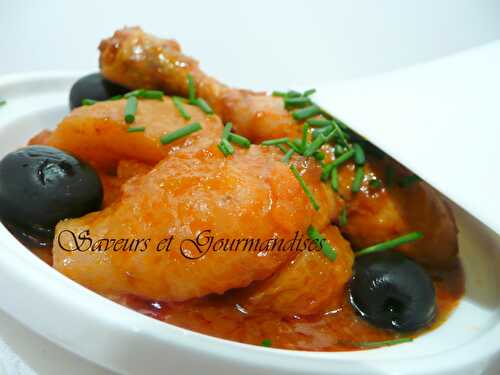 Tajine de Topinambours au Poulet.