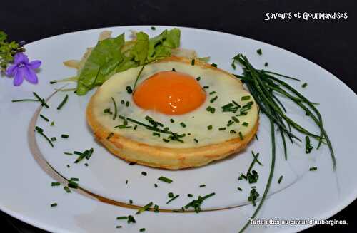 Tartelettes au Caviar d’Aubergines.