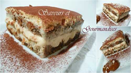 Tiramisu à la Dulce de Leche  ou Confiture de Lait.