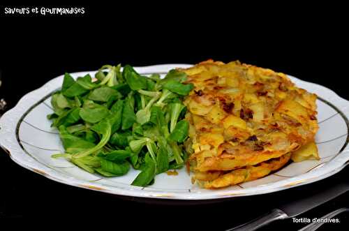 Tortilla d’Endives épicées.