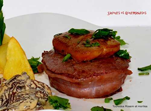 Tournedos Rossini, sauce aux Morilles.