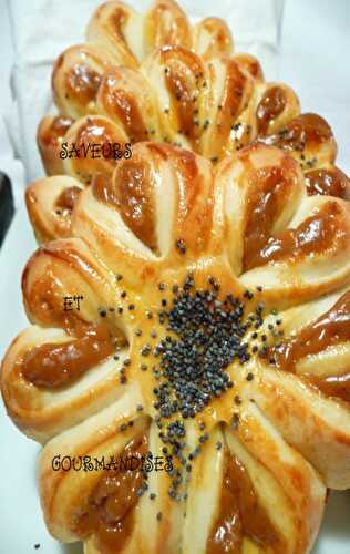 Brioches en fleurs.