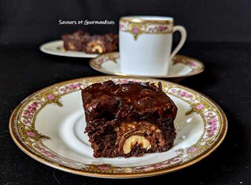 Brownies aux rochers Suchard.