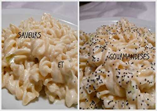 Fusilli au Gorgonzola.