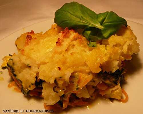 Parmentier de Cabillaud, Sauce Moutarde.