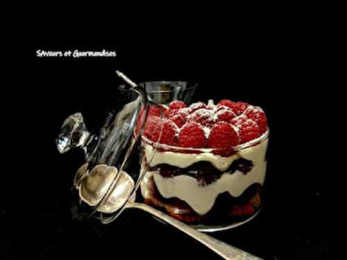 Trifle aux framboises (2).