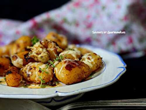 Pommes de terre Grenaille sautées au fromage.