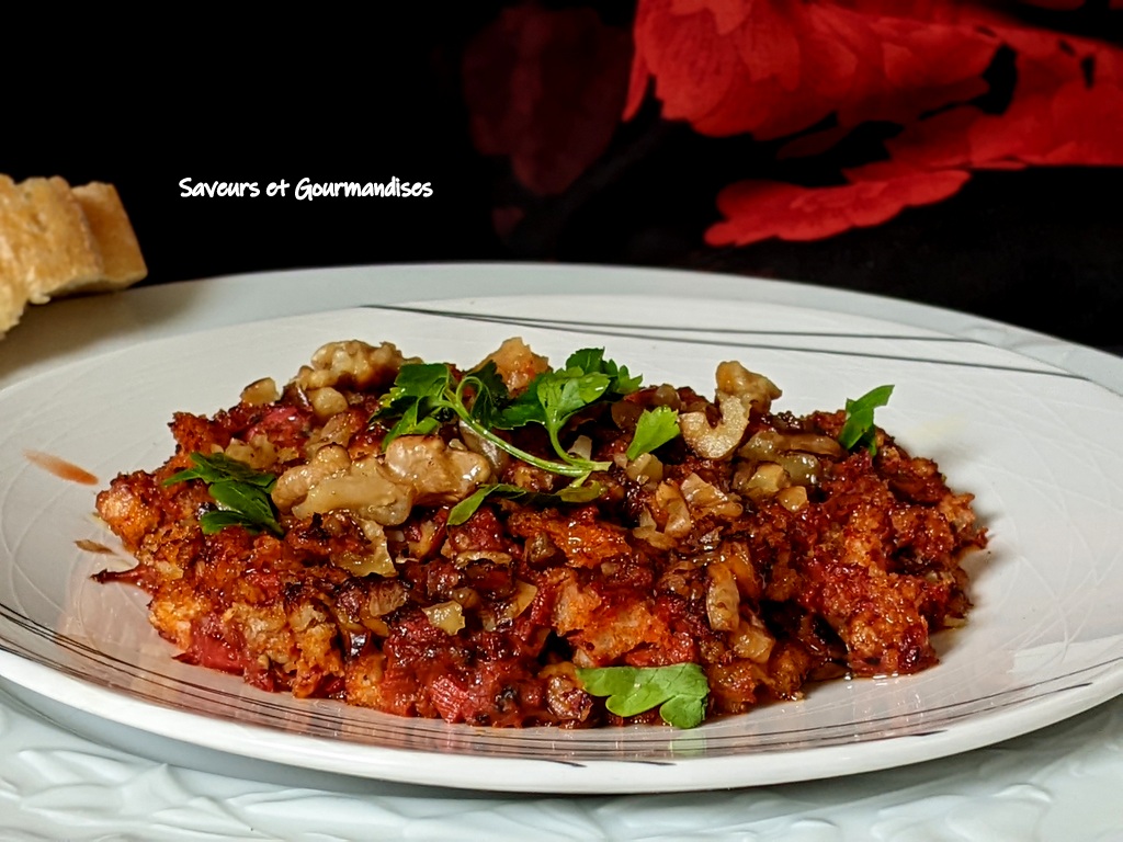 Muhammara d’Ottolenghi et de Tamimi