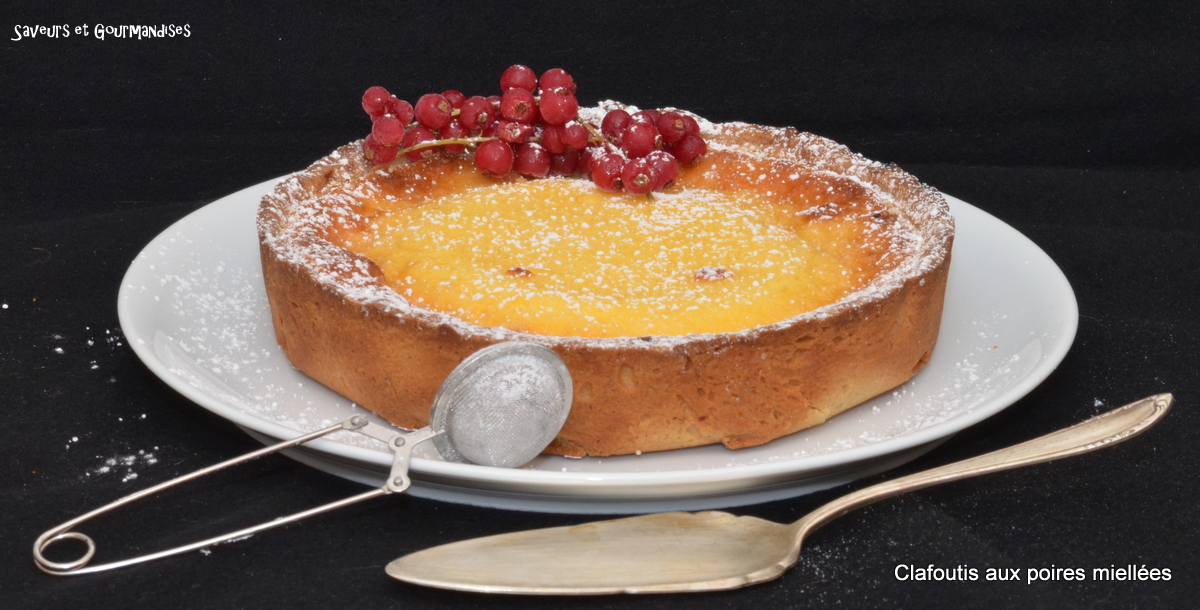 Clafoutis  de Poires au Miel