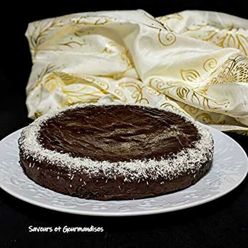 Gâteau avocat chocolat (sans matières grasses).