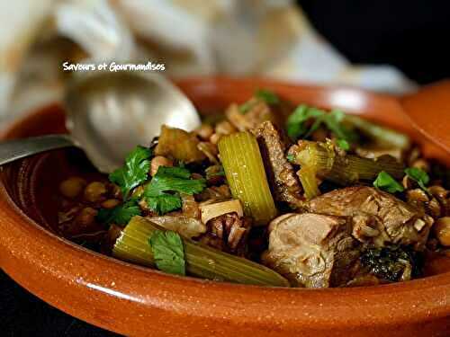 Tajine de Céleri-branche. طجين آلكرافس