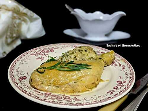 Poulet à l’estragon ( recette facile).