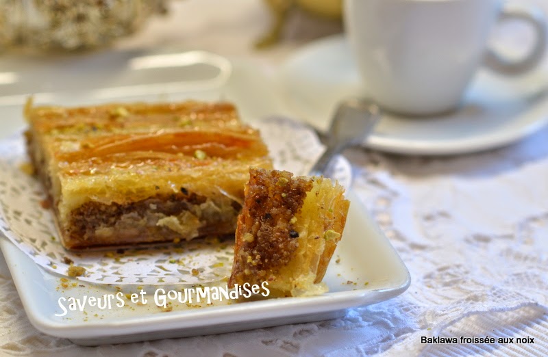 Baklava Froissée aux Noix