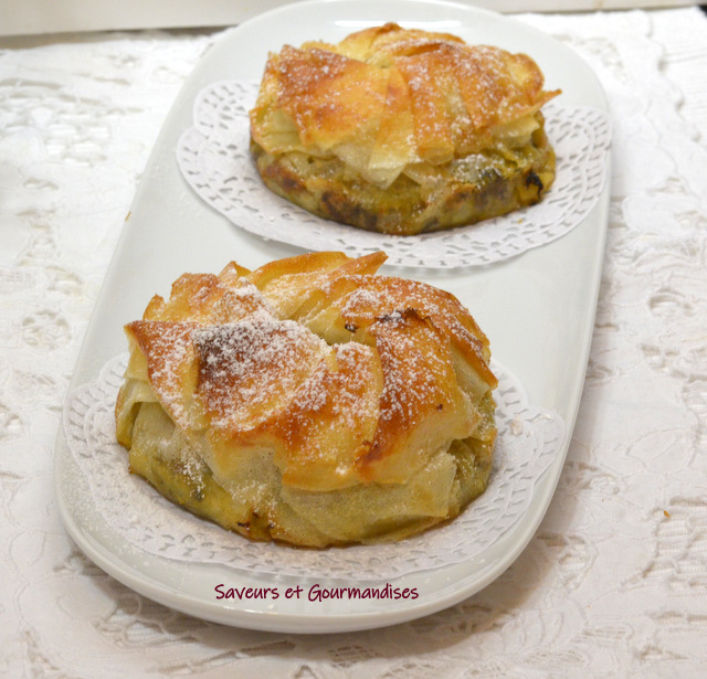 Pastilla de Pigeons  en Rosaces.