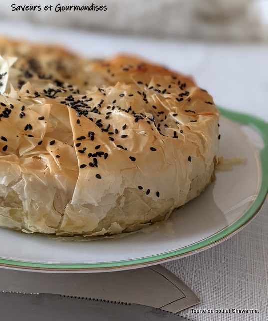 Tourte de poulet Shawarma de Sami Tamimi