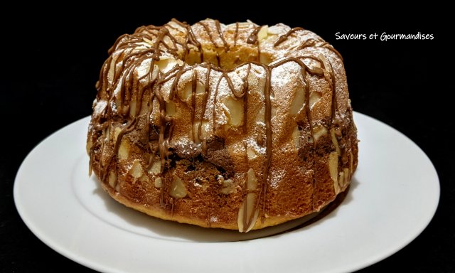 Gâteau  choco-noisette