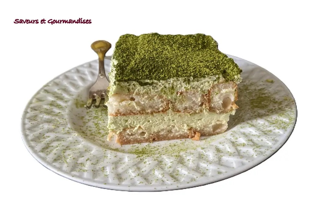 Tiramisu au thé matcha