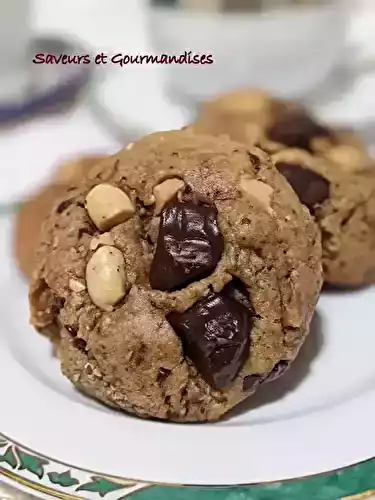 Cookies au chocolat et beurre d’arachide
