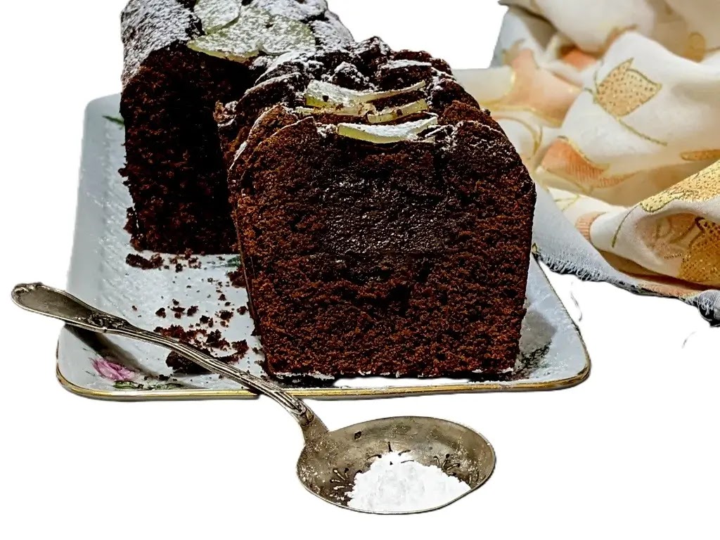 Gâteau au chocolat noir fondant