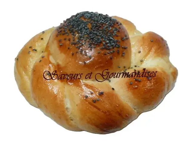 Petits pains torsadés  à l'orange