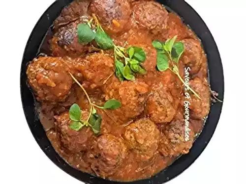 Boulettes de viande à la ricotta et à l’origan
