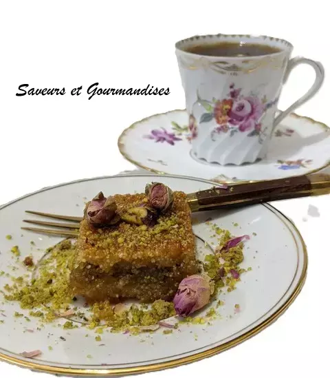 Qalb Ellouz (cœur d’amandes), gâteau algérien à la semoule