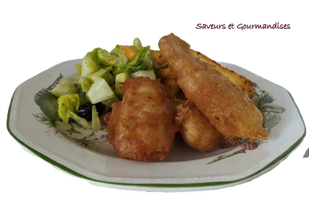 Poisson pané façon fish and chips