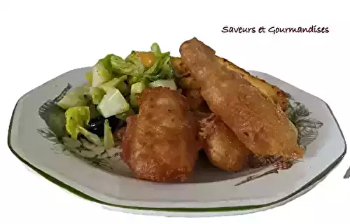 Poisson pané façon fish and chips