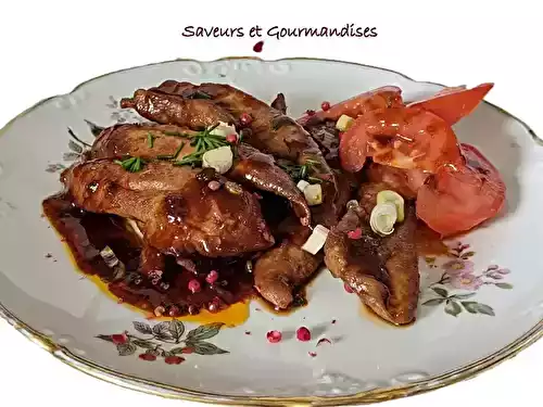Aiguillettes de canard sauce caramélisée