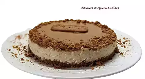 Cheesecake aux spéculoos sans cuisson