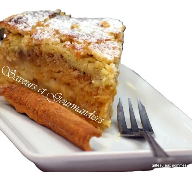 Szarlotka Sypana Gâteau aux pommes polonais